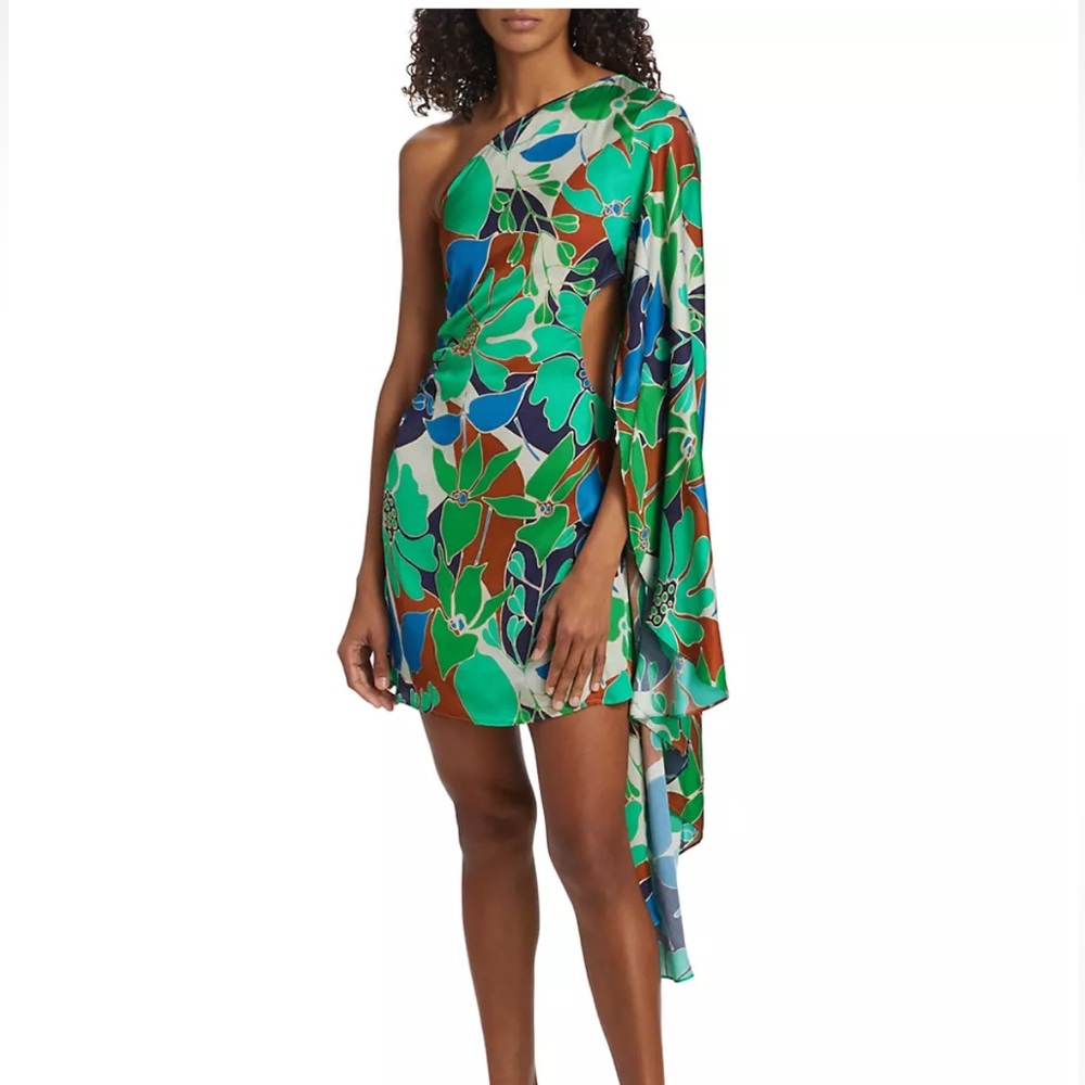 Cult Gaia Malia One Shoulder Dress